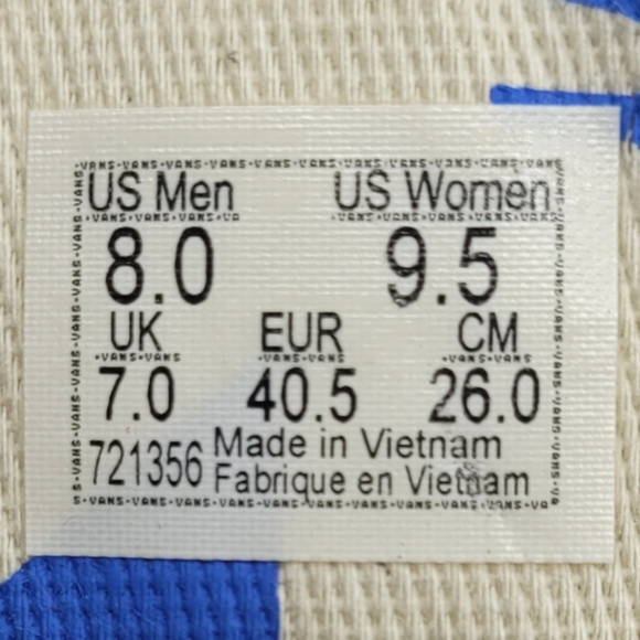 VANS x Vault SK8-Hi LX Geoff McFetridge 'Freetime' VN0A4BVB92O - Picture 12 of 13